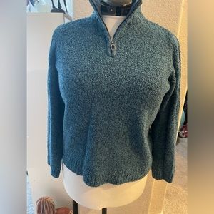 Quarter zip sweater